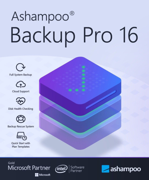 Ashampoo Backup Pro 16 / Dożywotni / 3 PC