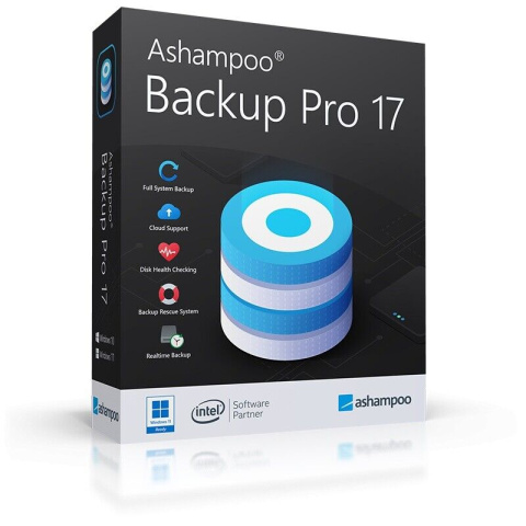 Ashampoo Backup Pro 17 / 1 Rok / 3 PC